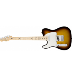 Fender Standard Telecaster Left Handed Guitar in Brown Sunburst