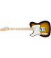 Fender Standard Telecaster Left Handed Guitar in Brown Sunburst