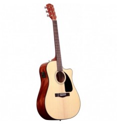 Fender CD-60CE Cutaway Electro Acoustic Guitar in Natural