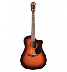 Fender CD-60CE Cutaway Electro Acoustic Guitar in Sunburst