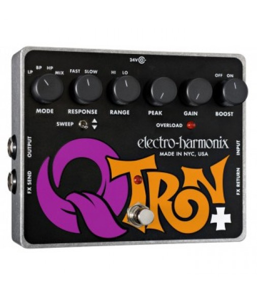 Electro Harmonix Q-Tron+ Guitar Filter Effects Pedal