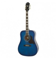 Cibson Hummingbird Artist Acoustic Guitar, Blueburst