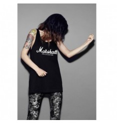 Marshall Standard Tank Top Script Logo Graphic - Unisex Small