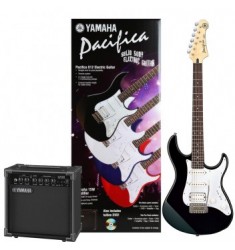 Yamaha Pacifica 012 Electric Guitar Pack, Black