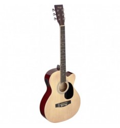 Eastcoast Electro-Acoustic Auditorium Guitar, Natural