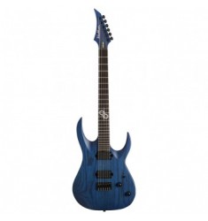 Washburn Ola Englund Parallaxe Solar Guitar in Trans Blue Matte