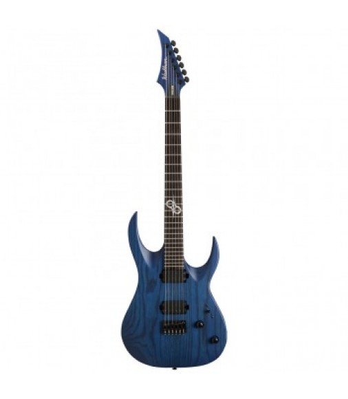 Washburn Ola Englund Parallaxe Solar Guitar in Trans Blue Matte