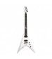 Washburn Parallaxe Solar V, White Matte Finish