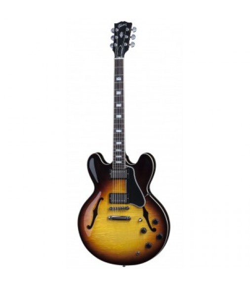 Cibson Memphis ES-335 Figured 2015 Sunset Burst