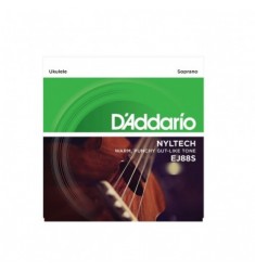 D'Addario EJ88S Nyltech Ukulele Strings, Soprano