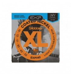 D'Addario EXP140 Guitar Strings, Light Top/Heavy Bottom, 10-52