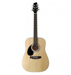 Eastcoast SW201 3/4 Size Left Handed Acoustic Guitar (Natural)