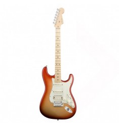 Fender American Deluxe Strat HSS in Sunset Metallic