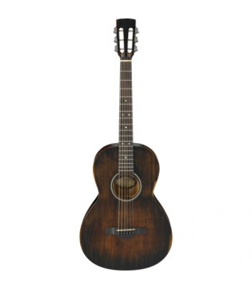 Ibanez Artwood Vintage AVN6 Acoustic in Distressed Tobacco Sunburst