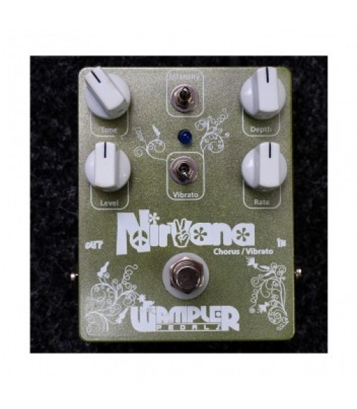 Wampler Nirvana Chorus and Vibrato Electric Guitar Effect Pedal Pre Loved