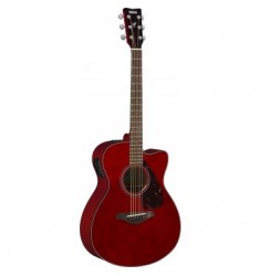 Yamaha FSX800C Acoustic in Ruby Red