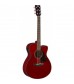 Yamaha FSX800C Acoustic in Ruby Red