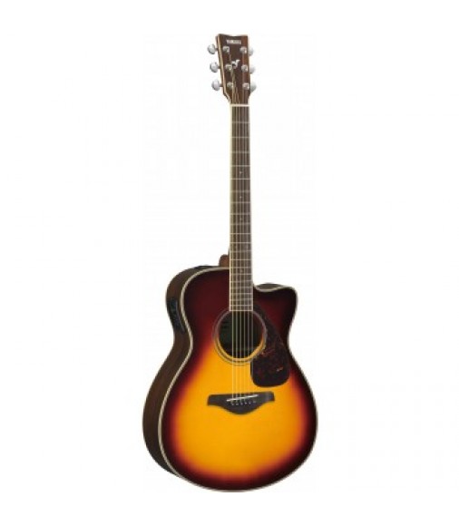 Yamaha FSX830C Acoustic in Brown Sunburst