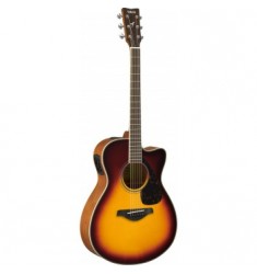 Yamaha FSX820C Acoustic in Brown Sunburst