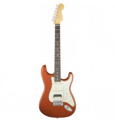 Fender American Elite Stratocaster HSS Shawbucker RW in Autumn Blaze Metallic