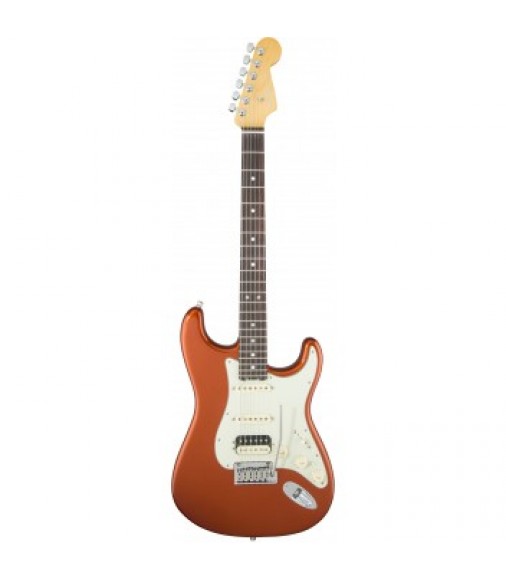 Fender American Elite Stratocaster HSS Shawbucker RW in Autumn Blaze Metallic