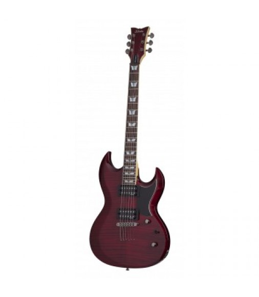 Schecter Omen Extreme S-II in Black Cherry