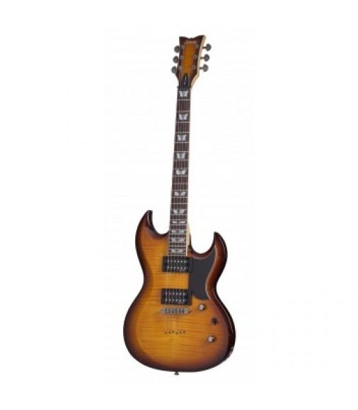 Schecter Omen Extreme S-II in Vintage Sunburst