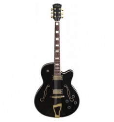 Stagg Jazz Arch TOP Semi Acoustic Black