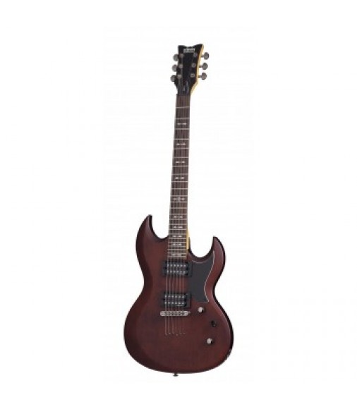 Schecter Omen S-II in Walnut Satin