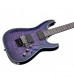 Schecter Hellraiser C-1 FR in Trans Purple Burst