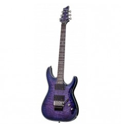 Schecter Hellraiser C-1 FR in Trans Purple Burst