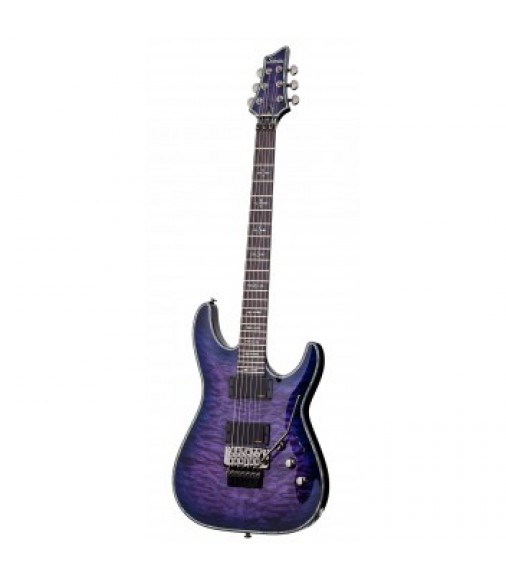 Schecter Hellraiser C-1 FR in Trans Purple Burst