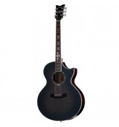 Schecter Synyster Gates GA-SC Acoustic in Trans Black Burst Satin