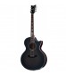 Schecter Synyster Gates GA-SC Acoustic in Trans Black Burst Satin