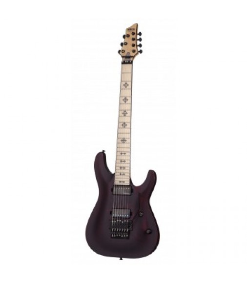 Schecter Jeff Loomis JL-7 FR in Vampire Red Satin