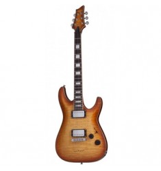 Schecter C-1 Custom in Natural Vintage Sunburst