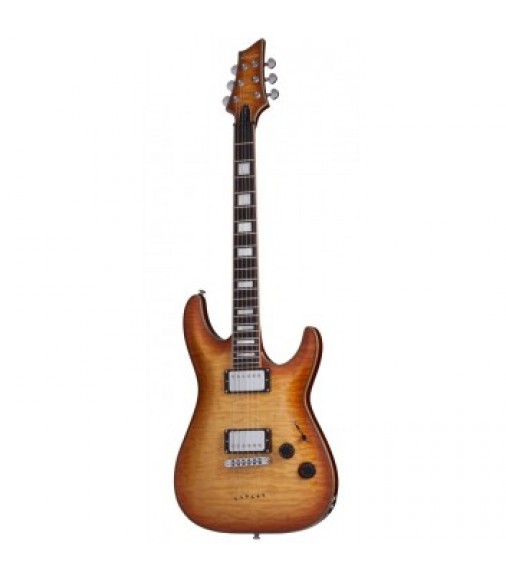 Schecter C-1 Custom in Natural Vintage Sunburst