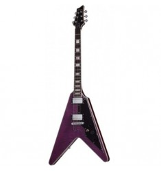 Schecter V 1 Custom in Trans Purple