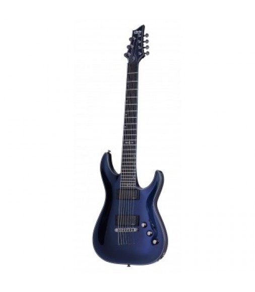 Schecter Hellraiser Hybrid C-7 in Ultraviolet