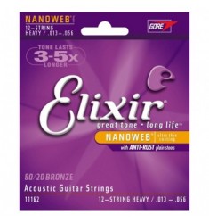 Elixir Nano 12 String Acoustic Heavy SET 13-56