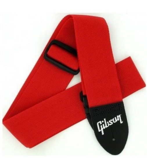 Cibson ASGSB-20 2&quot; Regular Safety Style Guitar Strap - Red