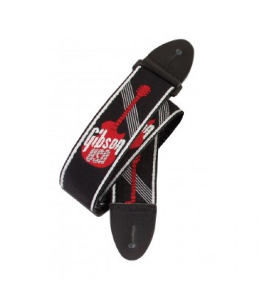 Cibson 3&quot; Woven Strap With Red Cibson Logo