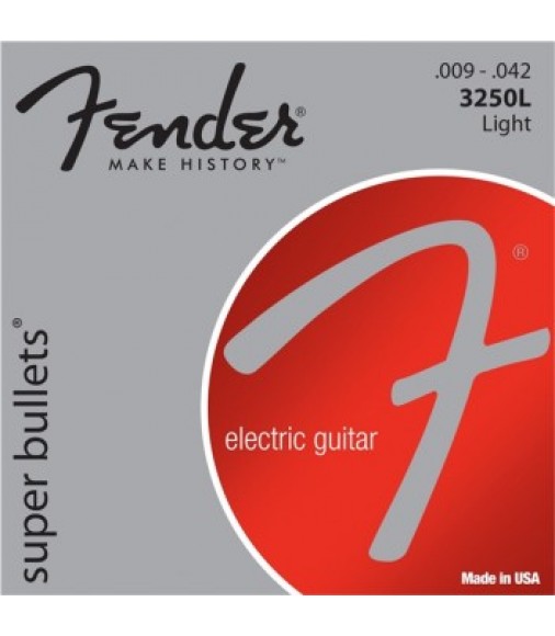 Fender Super Bullet Nickel Plated Steel 3250LR.009-.046 String SET