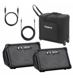 Roland CUBE-EXPA Street Amplifier PA Package