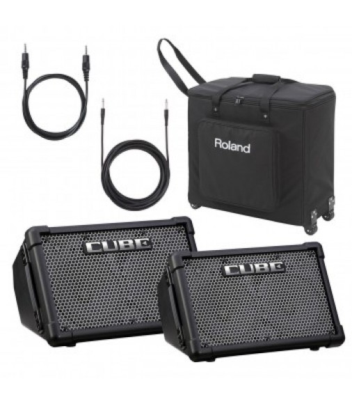 Roland CUBE-EXPA Street Amplifier PA Package