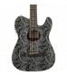 Fender Black Paisley Telecoustic Limited Edition