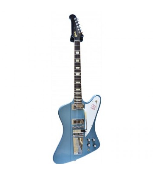 Cibson Firebird Lyre Tail Vibrola 2016 in Faded Pelham Blue