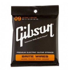 Cibson SEG-700UL Brite Wires Electric Guitar Strings .009-.042