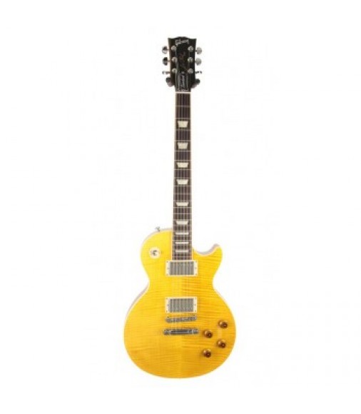 Cibson C-Les-paul Standard T Plus Electric Guitar, Translucent Amber