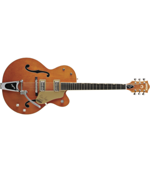 Gretsch G6120SSLVO Brian Setzer Hollow Body Guitar in Vintage Orange